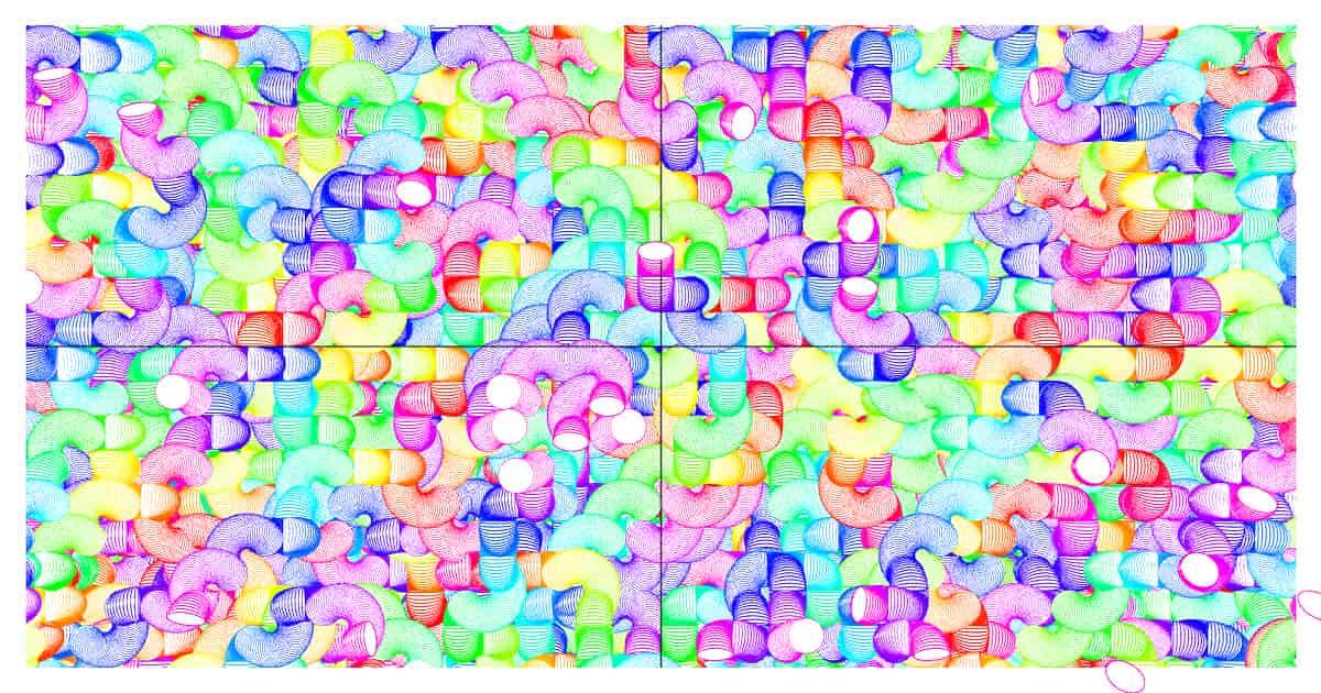 ブログトップ画像(自作のジェネレイティブアート)